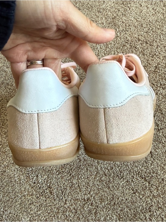 adidas Gazelle Light Pink Suede Sneakers Size 7.5-8 - Picture 7 of 9